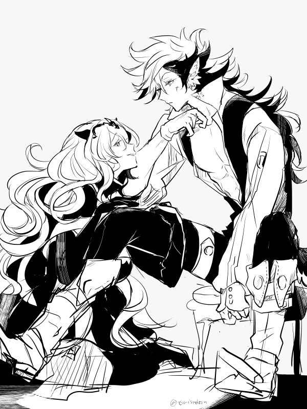 camilla and keaton (fire emblem and 1 more) drawn by torisudesu