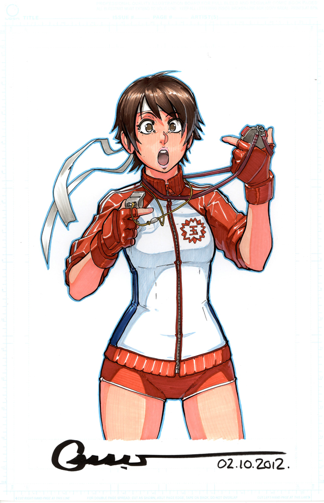 kasugano sakura (street fighter and 1 more) drawn by omar_dogan