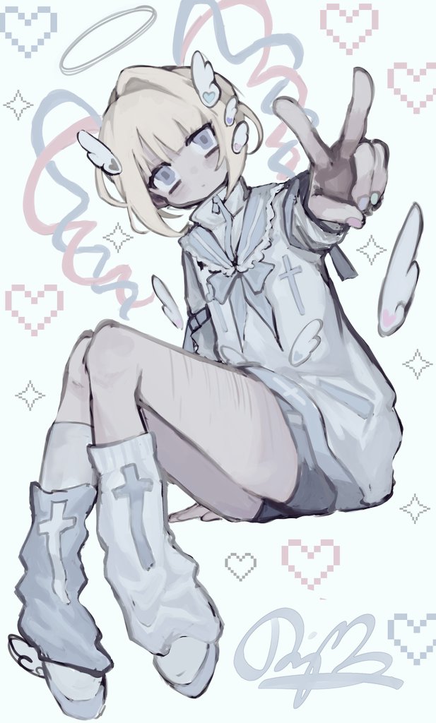 chouzetsusaikawa tenshi-chan (needy girl overdose) drawn by tojo_tojo