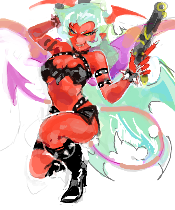 scanty (panty & stocking with garterbelt) drawn by hage-kakushi