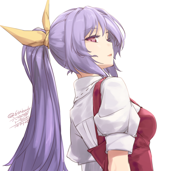 watatsuki no yorihime (touhou) drawn by rokuwata_tomoe
