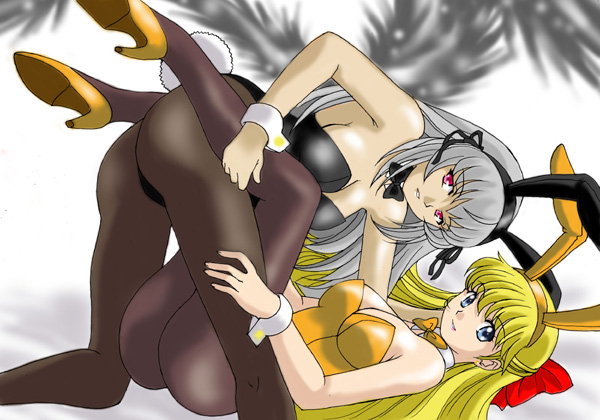 suigintou and aino minako (bishoujo senshi sailor moon and 1 more) drawn by ranpu