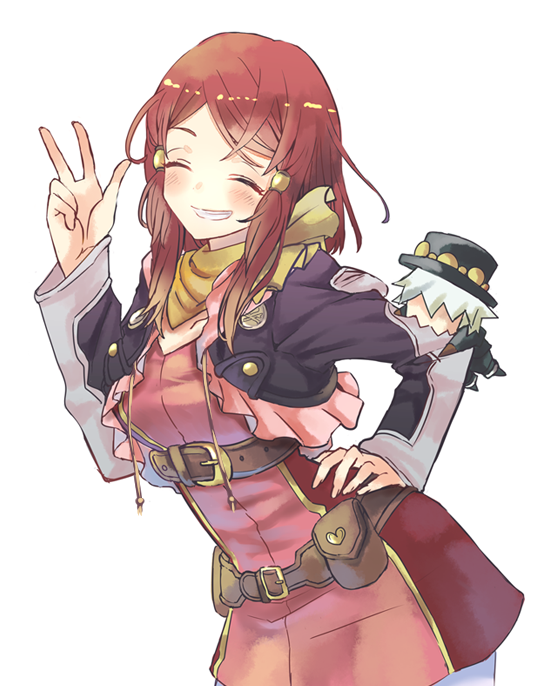 rose and dezel (tales of and 1 more) drawn by j-peg