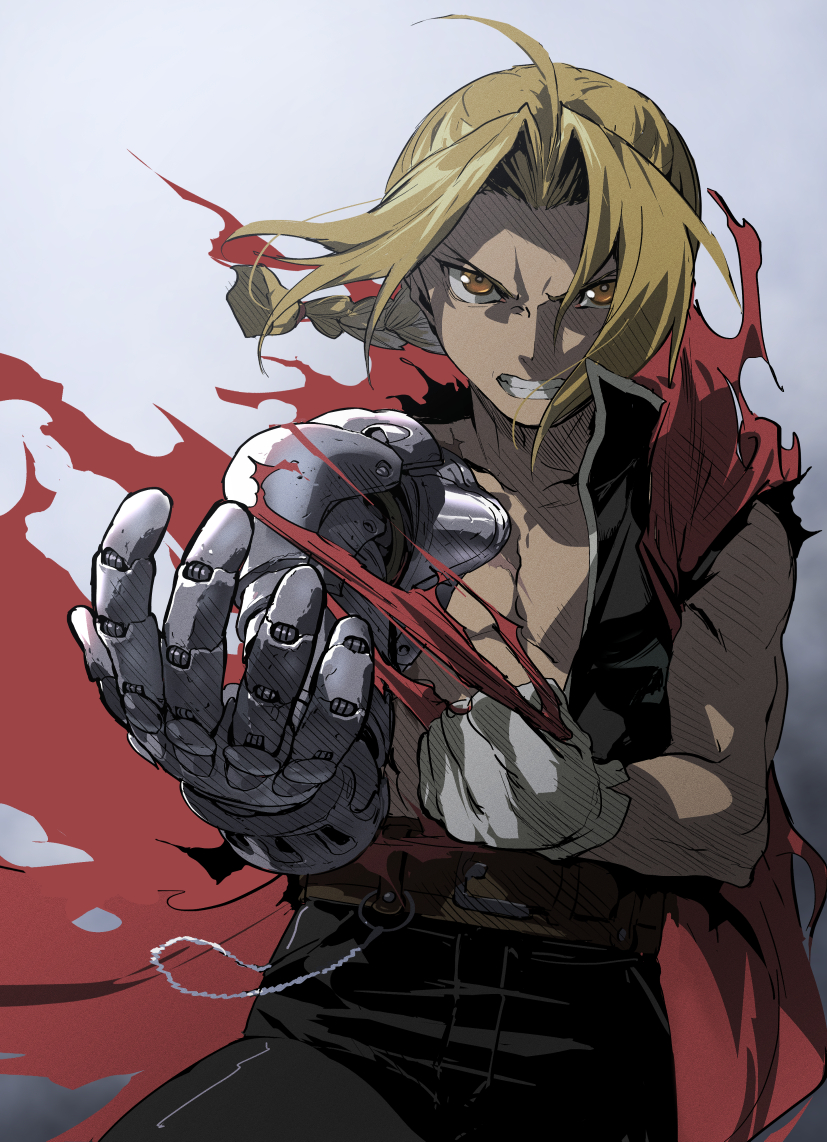 edward elric (fullmetal alchemist) drawn by ikuchan_kaoru