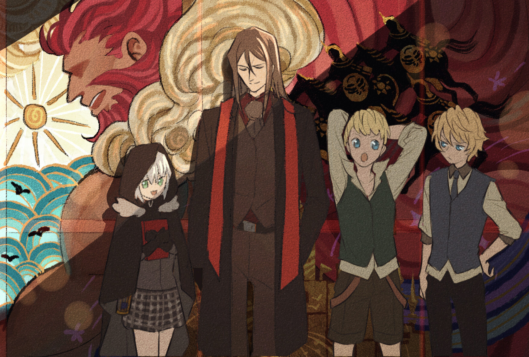 Waver Velvet Iskandar Lord El Melloi Ii Gray Flat Escardos And 1 More Fate And 2 More Drawn By Lalatia Meai Danbooru