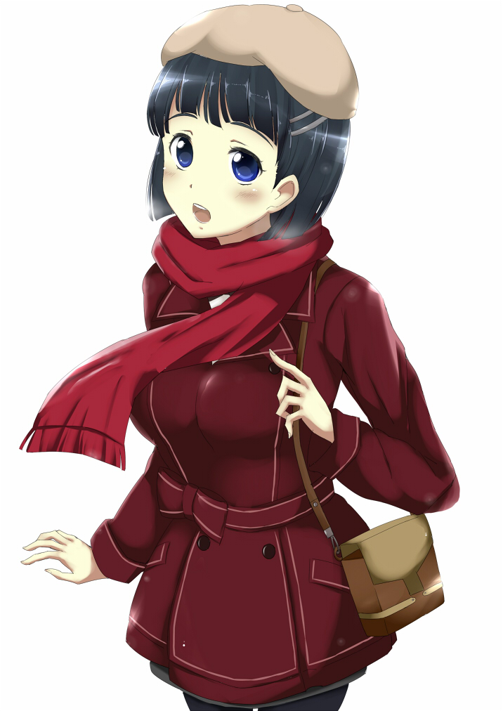 kirigaya suguha (sword art online) drawn by rika_(kakera)