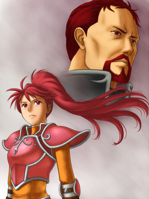 jill and shiharam fizzart (fire emblem and 1 more) drawn by masajin