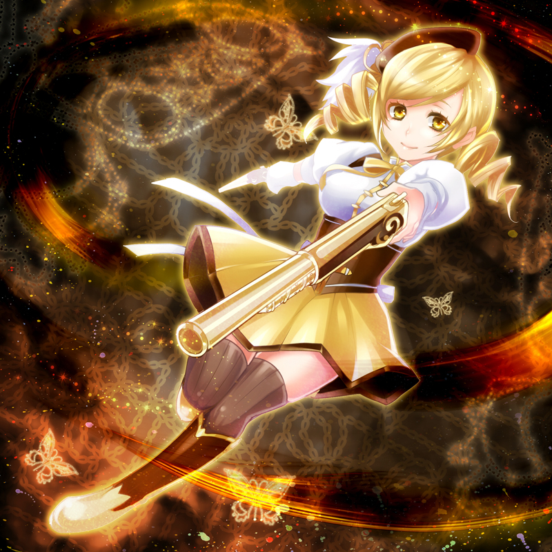 tomoe mami (mahou shoujo madoka magica) drawn by matsurika_youko