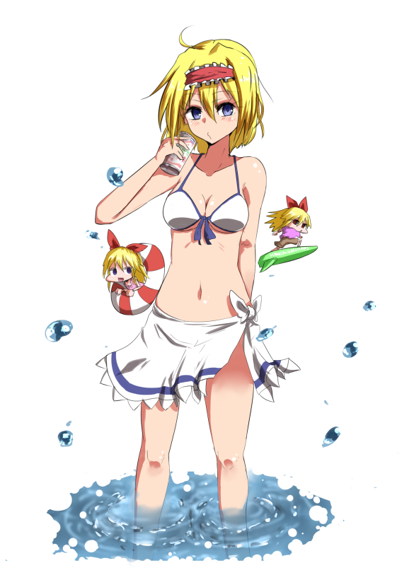 alice margatroid and shanghai doll (touhou) drawn by takorice