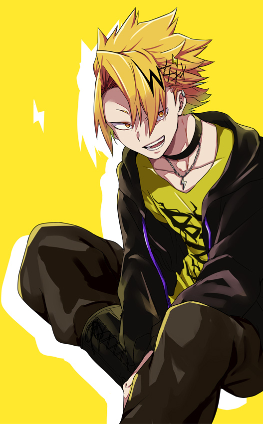 kaminari denki (boku no hero academia) drawn by naruse_(naru_224s)