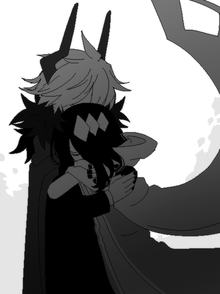 kcalb and etihw (funamusea and 1 more) drawn by funamusea_(artist)