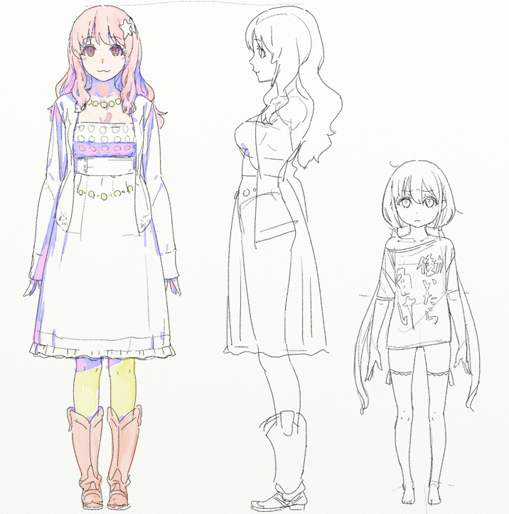 futaba anzu and moroboshi kirari (idolmaster and 1 more) drawn by enkyo_yuuichirou