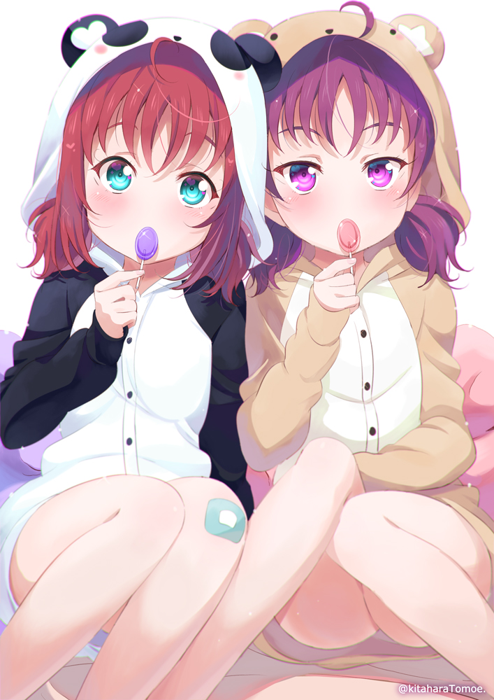kurosawa ruby and kazuno leah (love live! and 1 more) drawn by kitahara_tomoe_(kitahara_koubou)