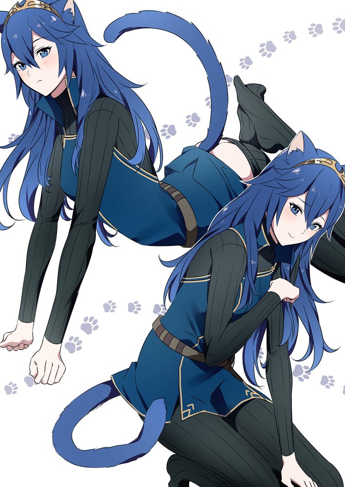 lucina (fire emblem and 1 more) drawn by ameno_(a_meno0)