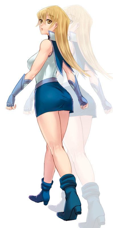 tenjouin asuka (yu-gi-oh! and 1 more) drawn by iochi_(kotan)