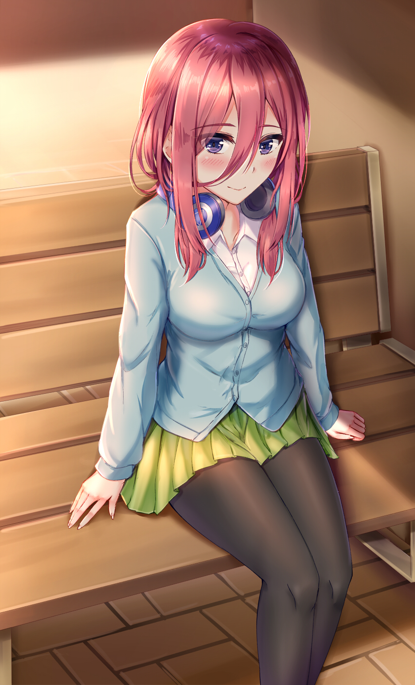 nakano miku (go-toubun no hanayome) drawn by muwa12