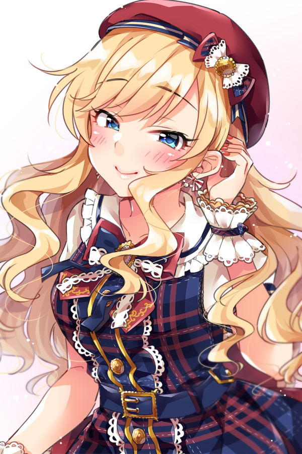 ohtsuki yui (idolmaster and 2 more) drawn by trente