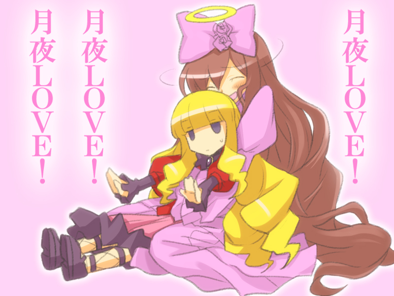 kujou tsukiyo and vulcanus (kami nomi zo shiru sekai) drawn by yuto_(dialique)