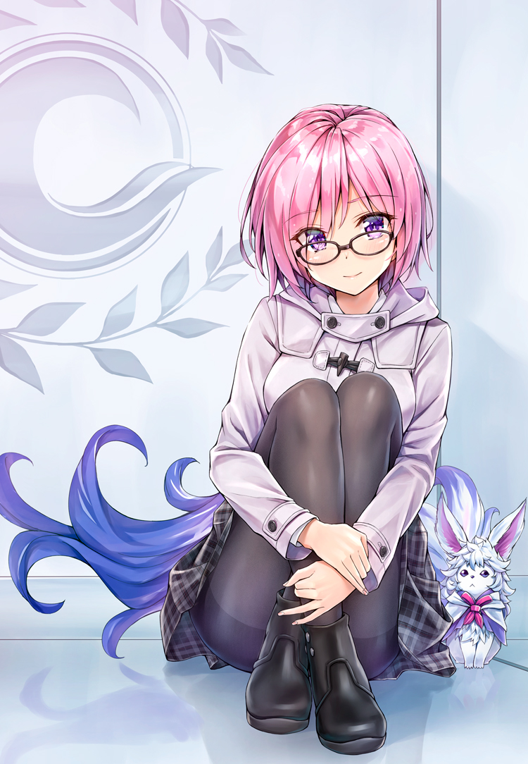 mash kyrielight and fou (fate and 1 more) drawn by koyuki_(kotatsu358)