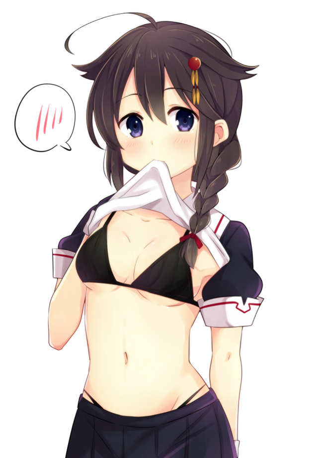 shigure and shigure kai ni (kantai collection) drawn by yukichi_(eikichi)