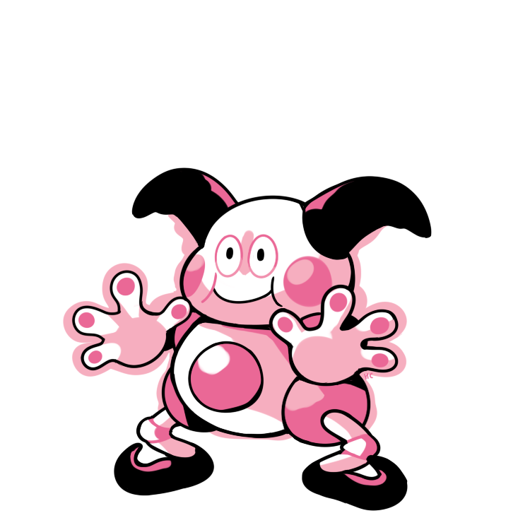 mr. mime (pokemon and 1 more) drawn by rumwik