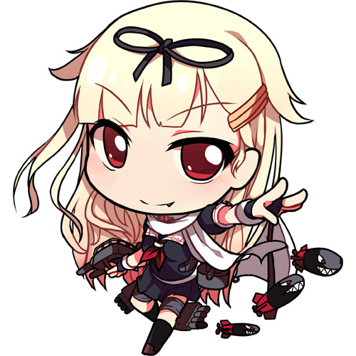 yuudachi and yuudachi kai ni (kantai collection) drawn by carillus