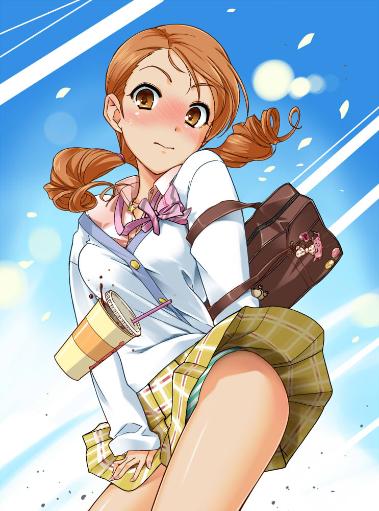 hojo karen (idolmaster and 1 more) drawn by t-hiko