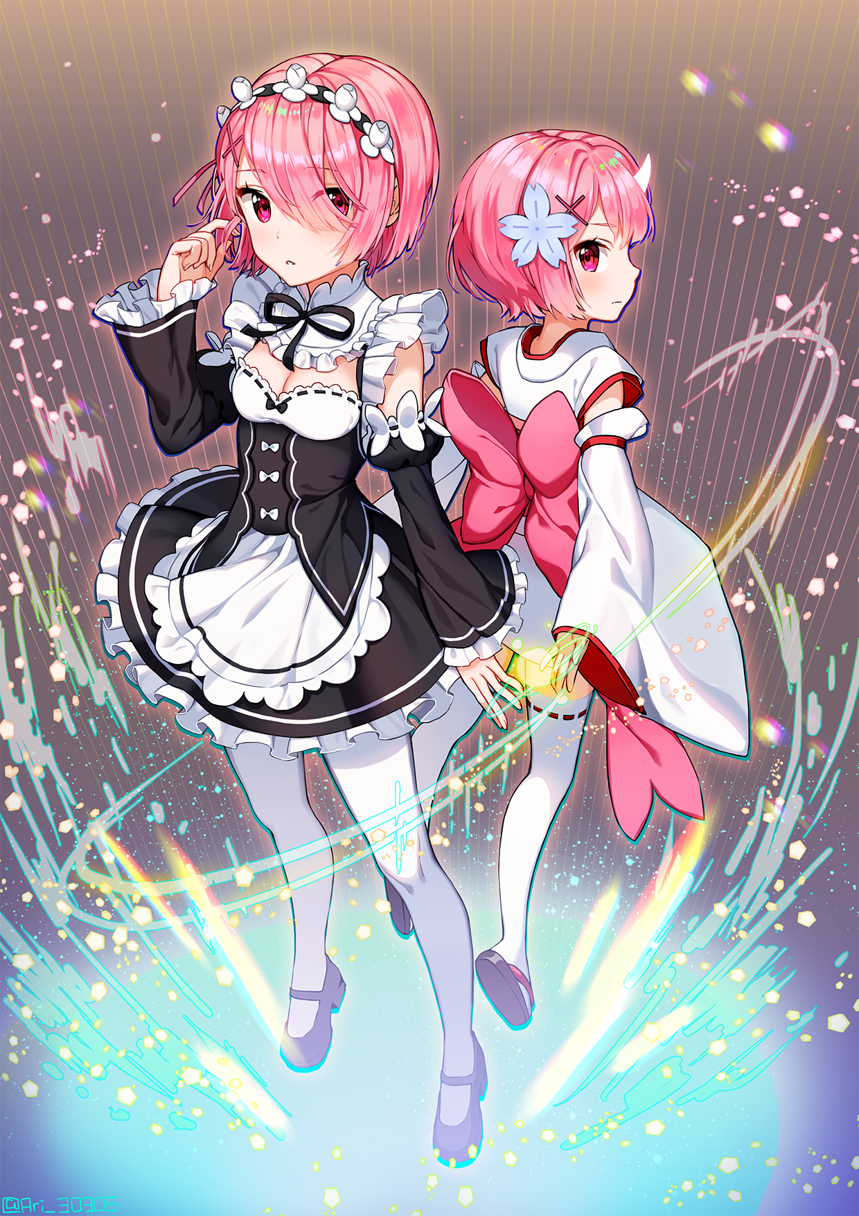 Ram Re Zero Kara Hajimeru Isekai Seikatsu Drawn By Ahri Ari Danbooru Ram Re Zero Kara Hajimeru Isekai Seikatsu Drawn By Ahri Ari Danbooru
