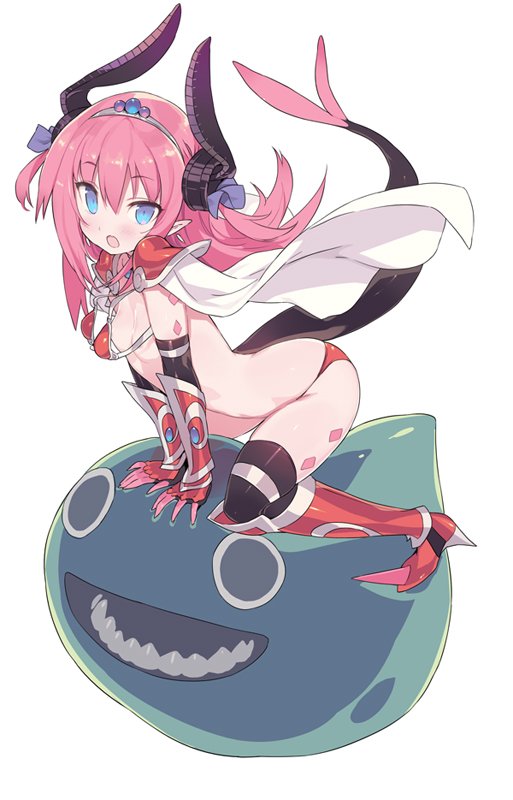 slime and elizabeth bathory (fate and 3 more) drawn by blade_(galaxist)