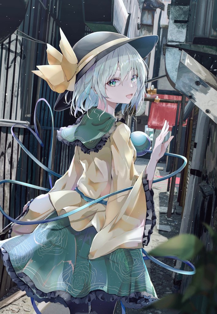 komeiji koishi (touhou) drawn by iyo_(ya_na_kanji)