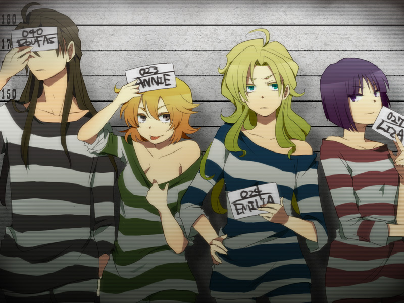 emilia, annie, liza, and roufas (saga and 1 more) drawn by em_crazy