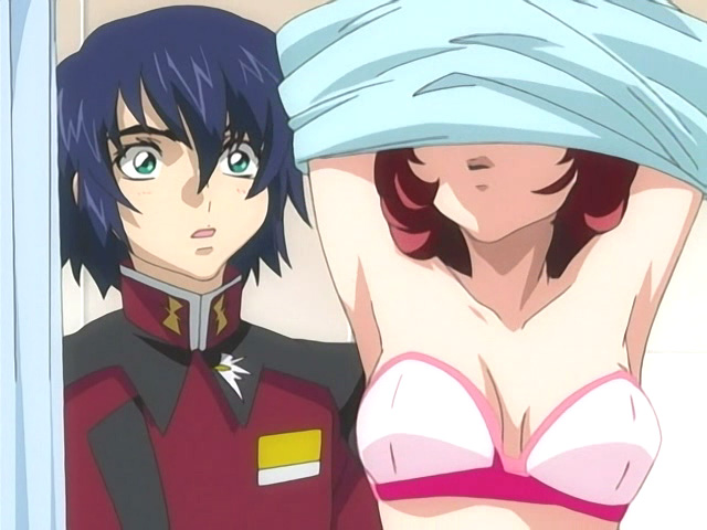 athrun zala and meyrin hawke (gundam and 2 more)