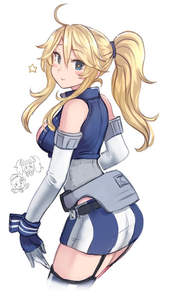 iowa, gambier bay, and samuel b. roberts (kantai collection) drawn by terrajin