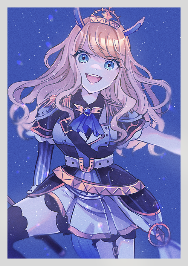 yumeoji shiori (shoujo kageki revue starlight and 1 more) drawn by haruhana_aya