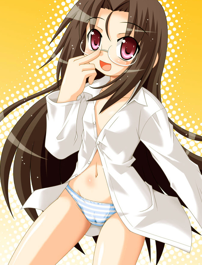 tamura hiyori (lucky star) drawn by hino_hino