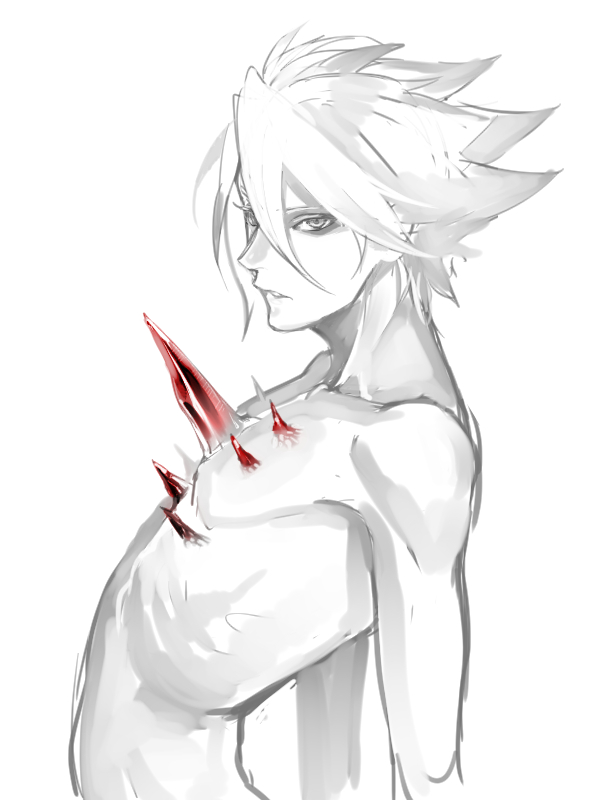 karna (fate and 1 more) drawn by zuwai_kani