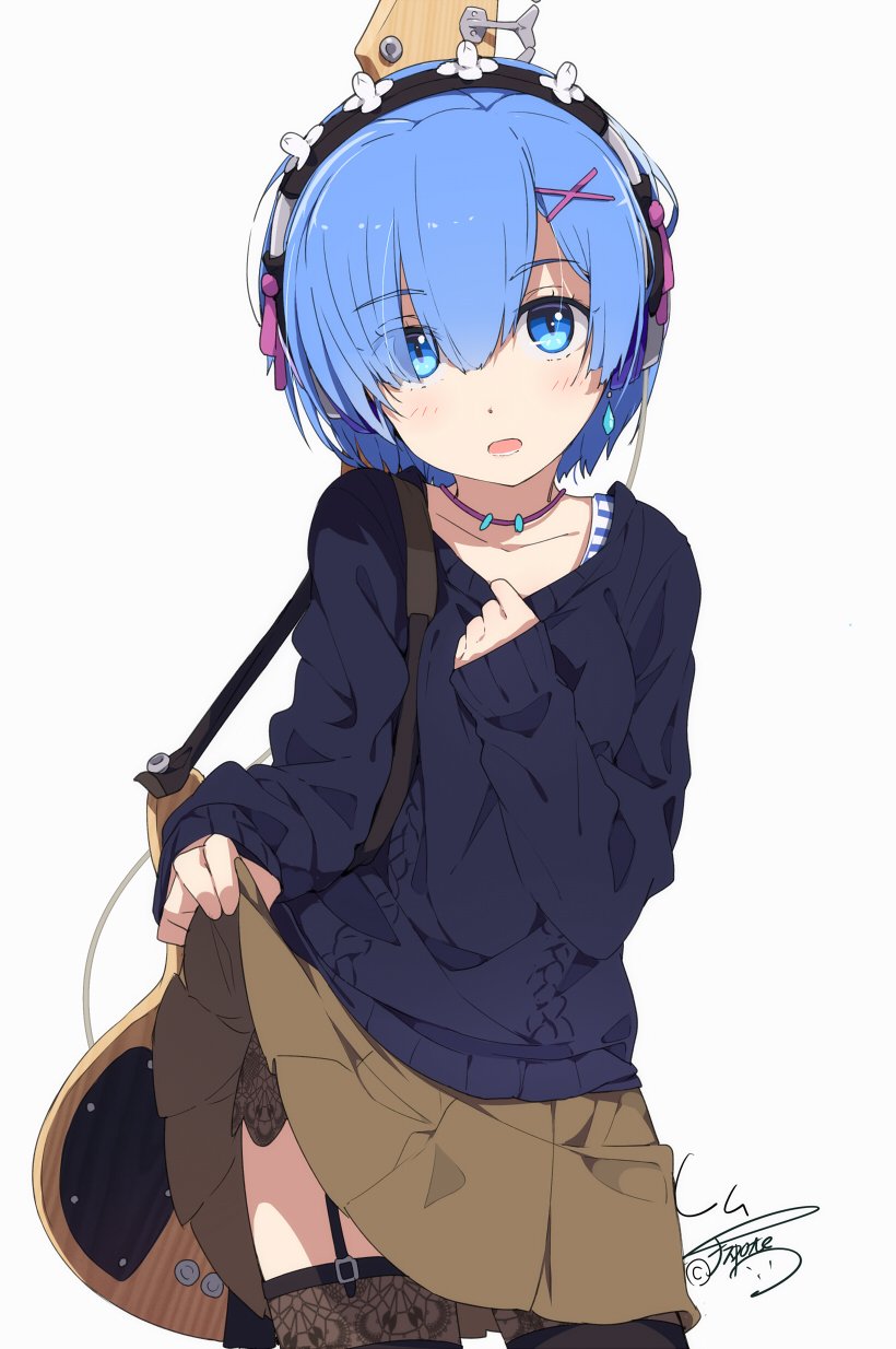 rem (re:zero kara hajimeru isekai seikatsu) drawn by ogipote