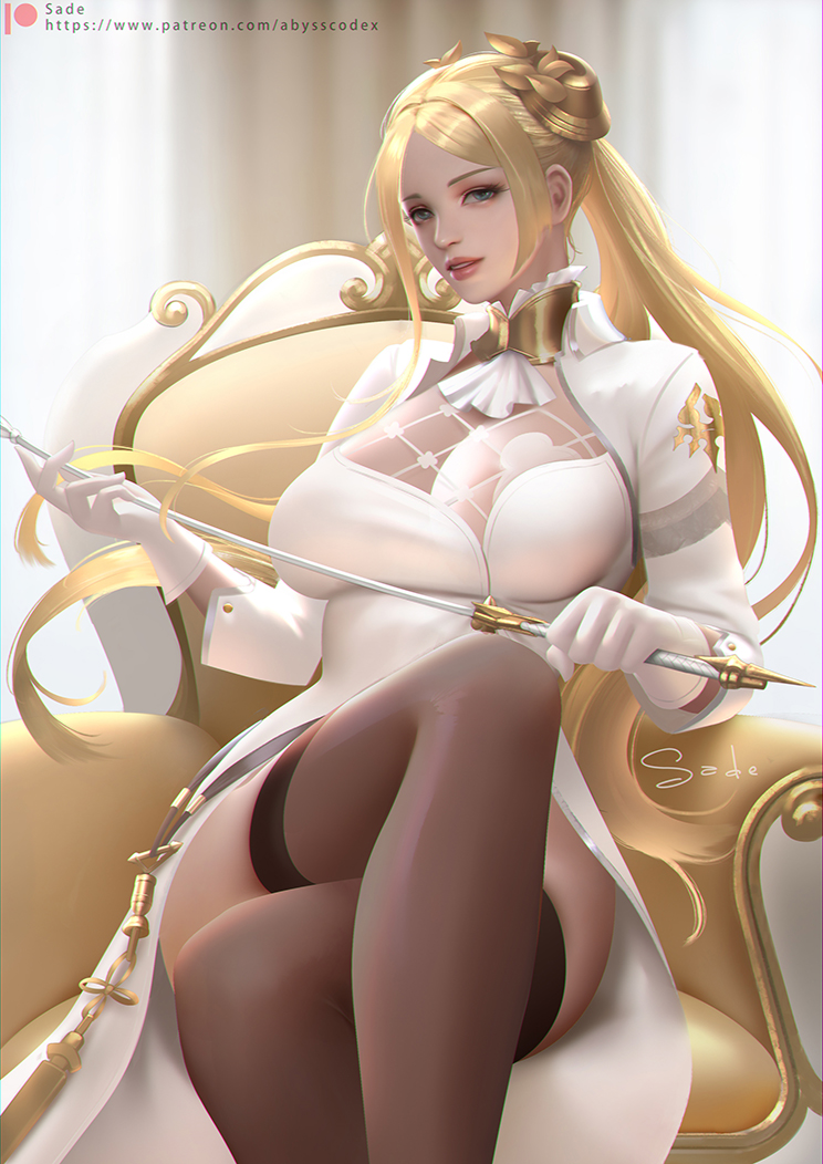 commander (nier and 1 more) drawn by sade_abyss