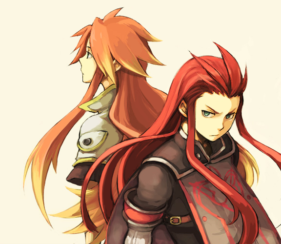 luke fon fabre and asch (tales of and 1 more) drawn by morisuke
