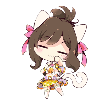 maekawa miku (idolmaster and 1 more) drawn by usoneko