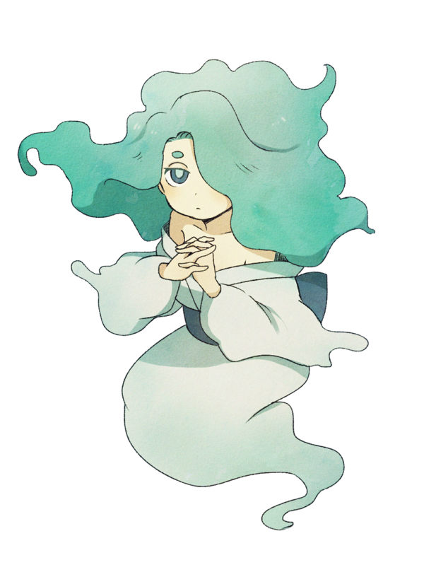 enraenra (youkai watch and 1 more) drawn by ayu_(mog)