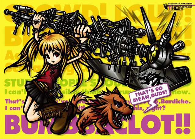 fate testarossa, bardiche, and arf (lyrical nanoha and 1 more) drawn by project.c.k.
