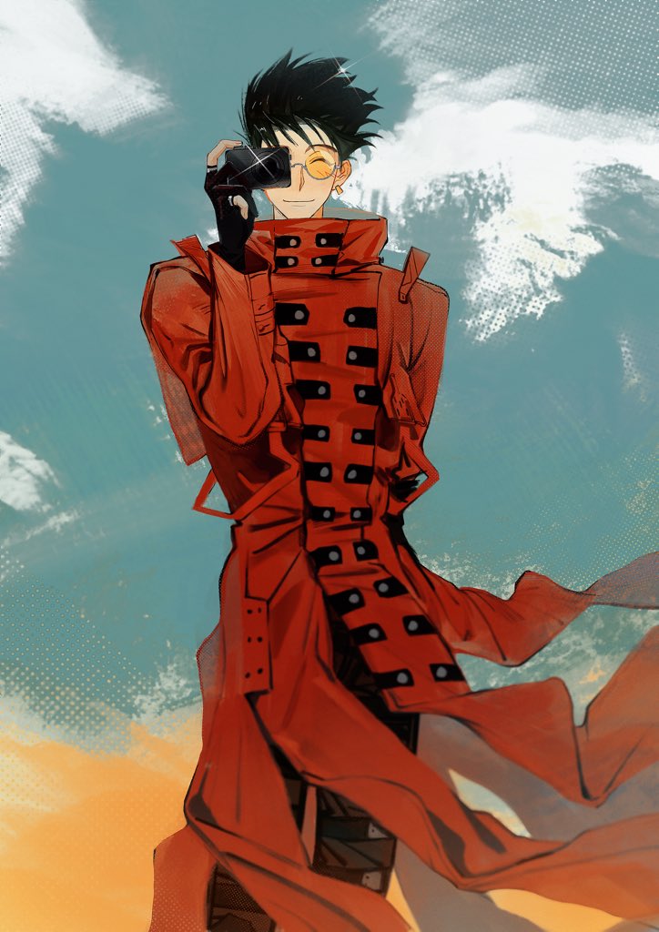 vash the stampede (trigun and 1 more) drawn by gannnmoo