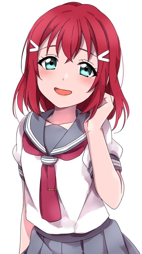 kurosawa ruby (love live! and 1 more) drawn by sekina