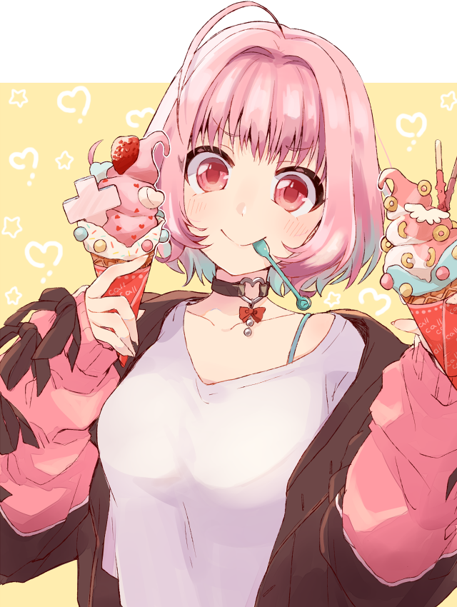 yumemi riamu (idolmaster and 1 more) drawn by beroperone