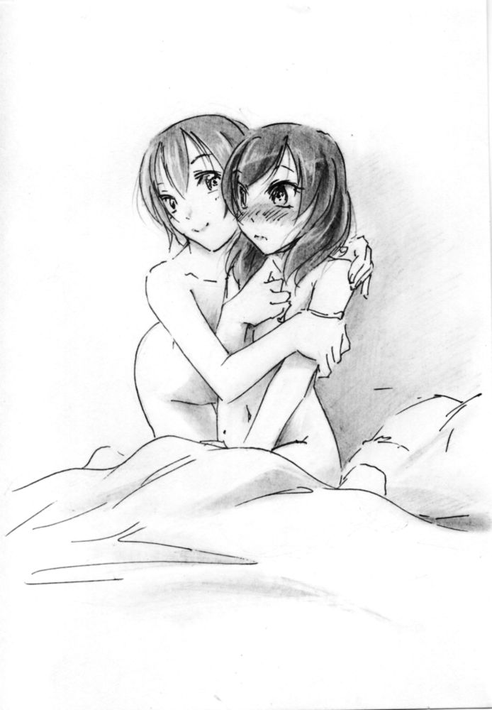 nishikino maki and hoshizora rin (love live! and 1 more) drawn by jason_(kaiten_kussaku_kikou)