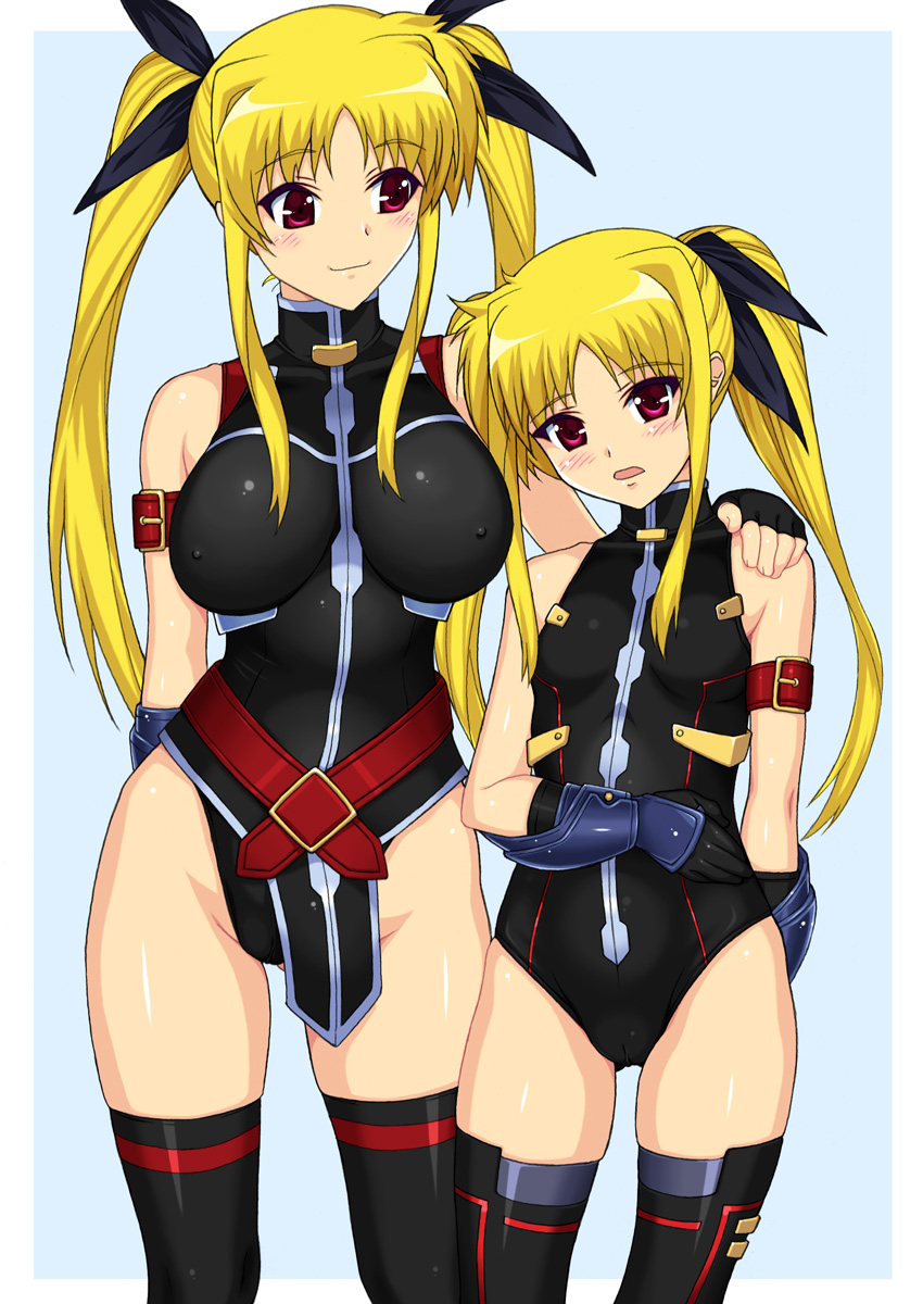 fate testarossa (lyrical nanoha and 4 more) drawn by shichimenchou