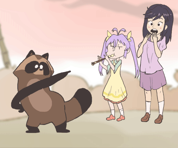 ichijou hotaru, miyauchi renge, and gu (non non biyori) drawn by joel_on_toast