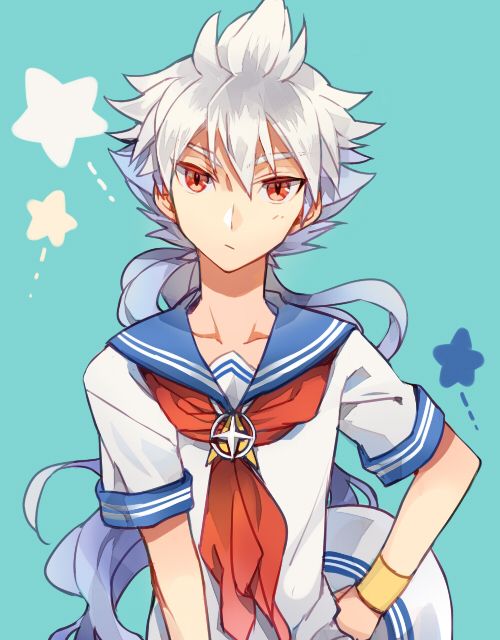 hakuryuu (inazuma eleven and 1 more) drawn by jaenbba