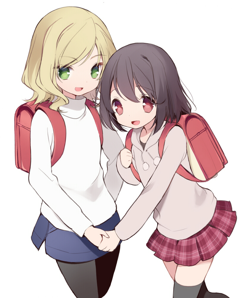 shiratsuki shino and ishitobi kanna (saki and 1 more) drawn by itsumi_(itumiyuo)